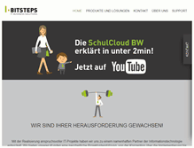 Tablet Screenshot of bitsteps.com